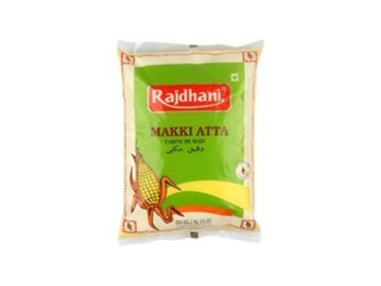 Rajdhani Makki Atta (Maize Flour) - Pack of 2, 2 x 1 kg