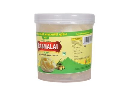 Ras Malai Gold Pure Kolhapuri Jaggery Cubes, 800 g