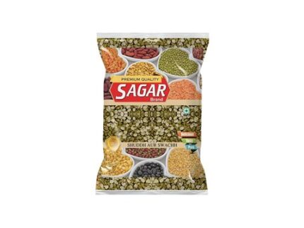 Sagar Green Moong Dal (Chilka) Split, 1 kg