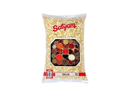 Satyam Roasted Chana Dal Daliya, 500 g