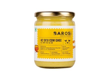 Barosi Desi A2 Ghee (Cow), 500 ml
