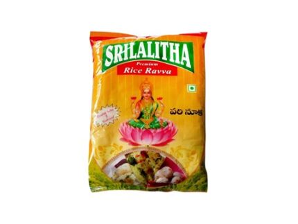 Sri Lalitha Vari Nuka Premium Rice Sooji/Rava, 500 g