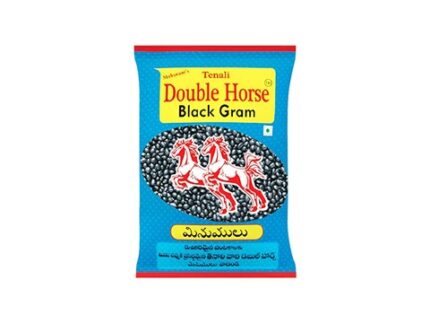Tenali Double Horse Urad Dal/Black Gram, 1 kg