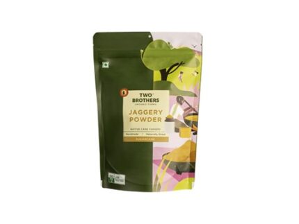 Two Brothers Sugarcane Jaggery Powder Crushed Granular, 500 g