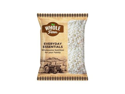 Whole Farm Premium Big Sabudana/Badadana/Sago, 500 g