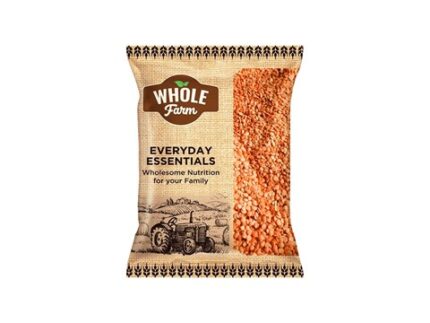 Whole Farm Premium Masoor Dal Bhanga / Split, 500 g