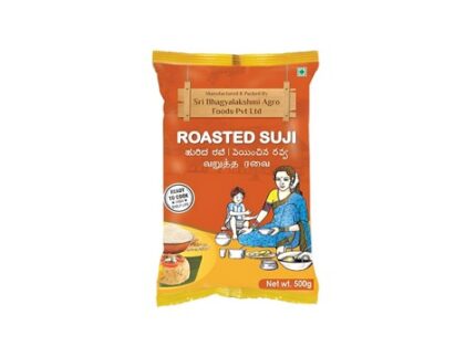 Bhagyalakshmi Roasted Sooji/Rava, 500 g